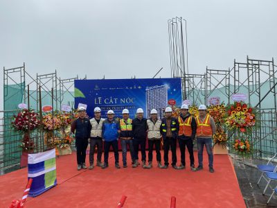 TOPPING OUT CEREMONY - TRINITY BUILDING - THANH CONG