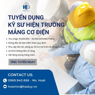 TUYỂN DỤNG THÁNG 5/2025