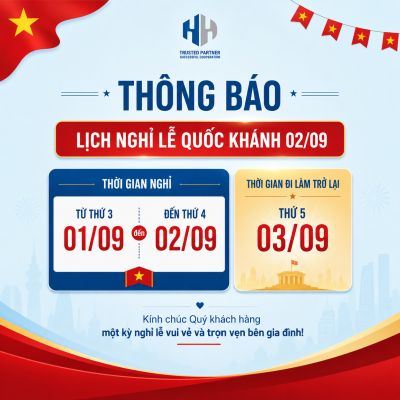 LỊCH NGHỈ LỄ QUỐC KH&Aacute;NH 2/9